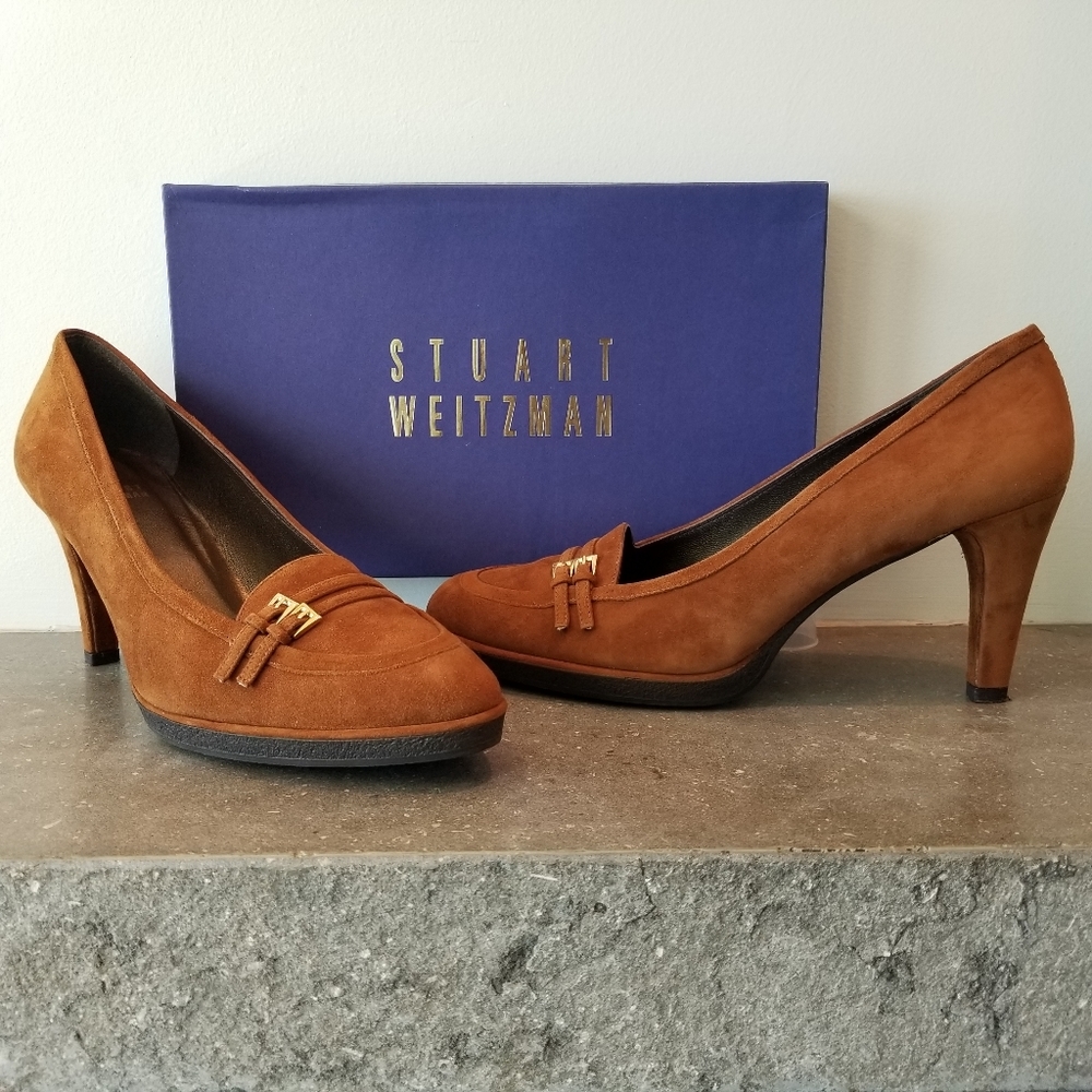 Stuart Weitzman Suede Pump (NWB)